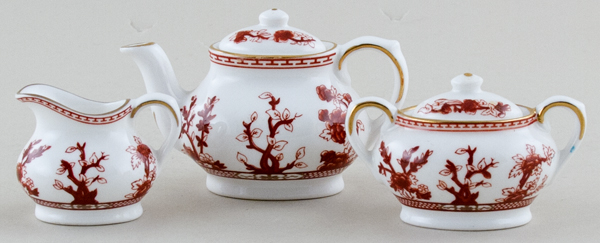 Miniature Teapot, Jug and Sugar